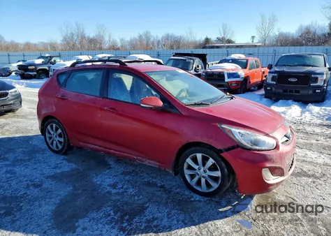 2013 Hyundai Accent Gls из США, поврежденный, VIN KMHCU5AEXDU100027